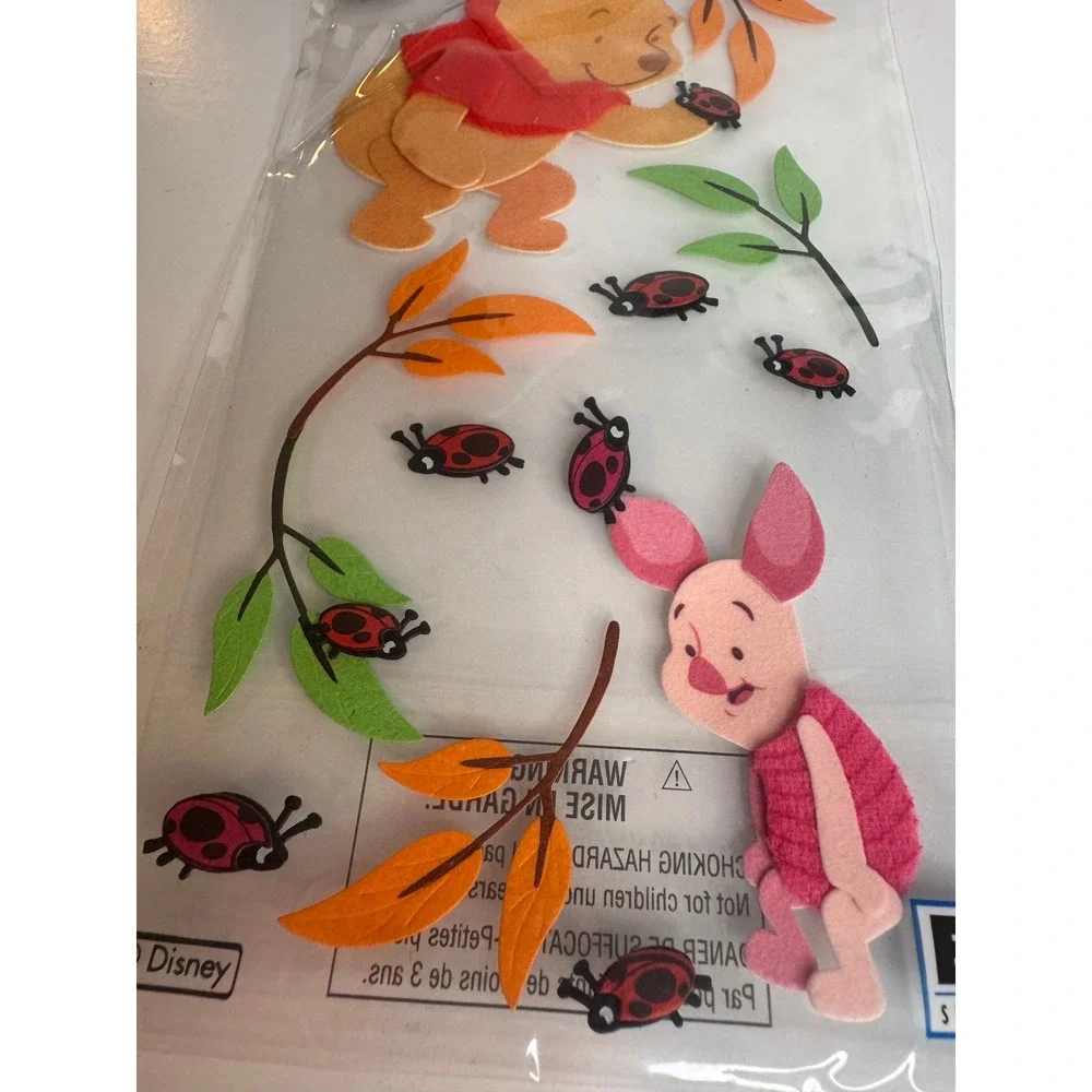 Disney Winnie the Pooh Jolees Boutique Stickers‎ Lot of 5 NIP Scrapbook Stickers